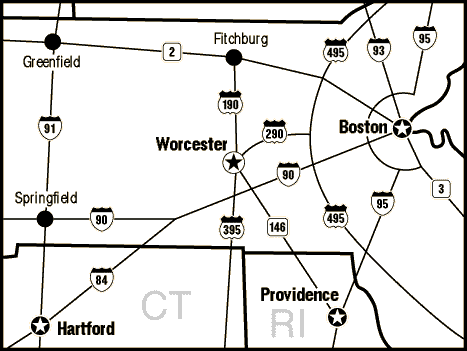 Map for Directions to CWINS